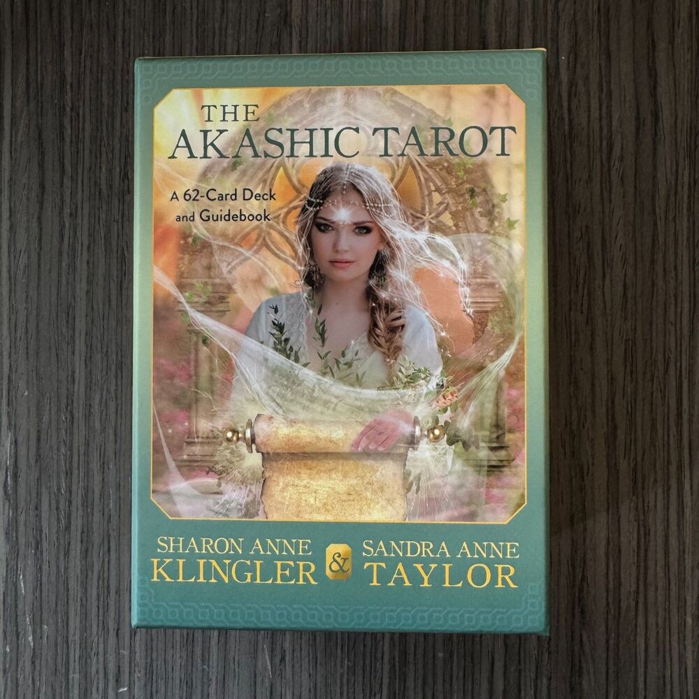 The Akashic Tarot 62-Card Deck with Guidebook